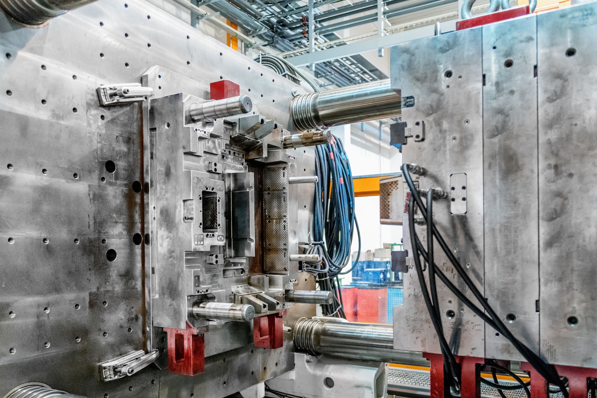 Inside of molding machine part